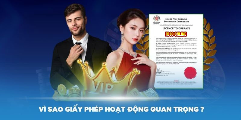 Tính quan trọng của giấy phép trong hoạt động giải trí trực tuyến